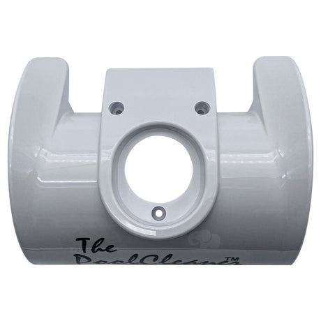 White Hayward Poolvergnuegen upper body assembly with center opening and screw holes