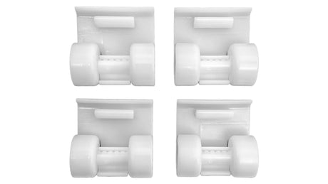 Hayward Poolvergnuegen Front Skirts w/ Rollers (4-Pack)(White) | 896584000-259