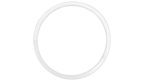 White circular pressure cleaner belt divider with gray center insert, replacement part 9-100-1010