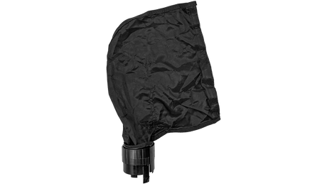 Black Polaris 360/380 all-purpose zipper bag with mounting collar