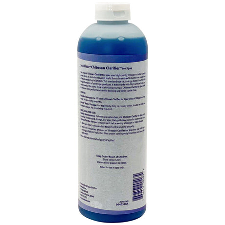 SeaKlear Chitosan Clarifier for spas, 1 qt bottle
