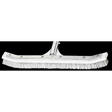 18-inch curved combination wall brush with stainless steel backing and nylon bristles