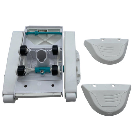 Hayward PoolVac Ultra propulsion and wing rebuild kit with white replacement parts and side covers