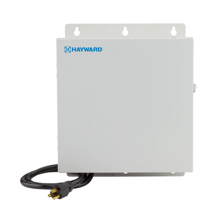 Hayward AquaTrol above-ground salt chlorination control box with power cord