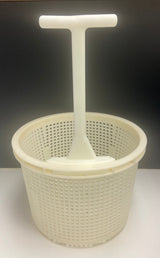 ARG Heavy Duty W-Style Skimmer Basket w/ Extension Handle | BHD619