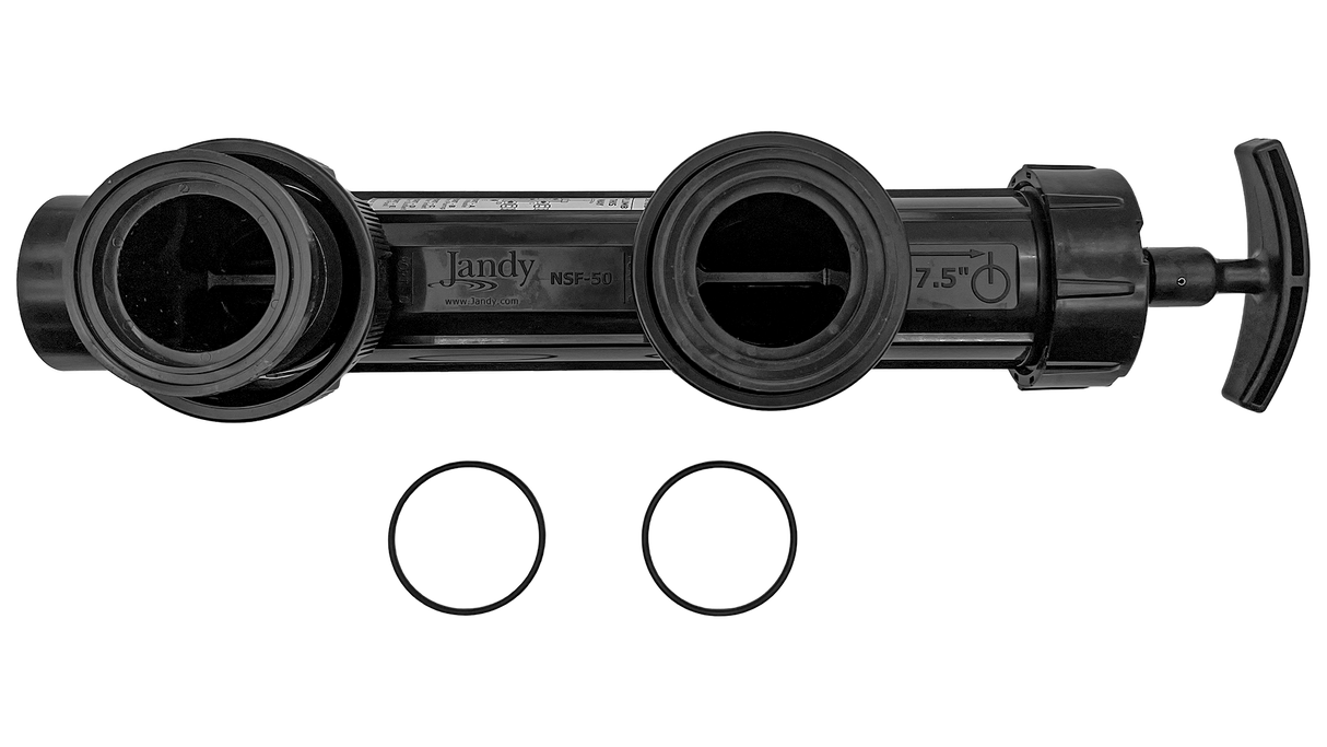 Jandy Valve with 8" Center Pre-Plumbed | BWVL-SLD-75