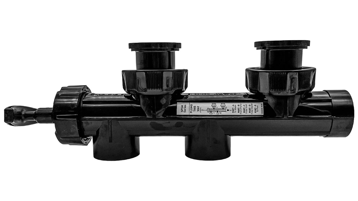 Jandy Valve with 8" Center Pre-Plumbed | BWVL-SLD-75