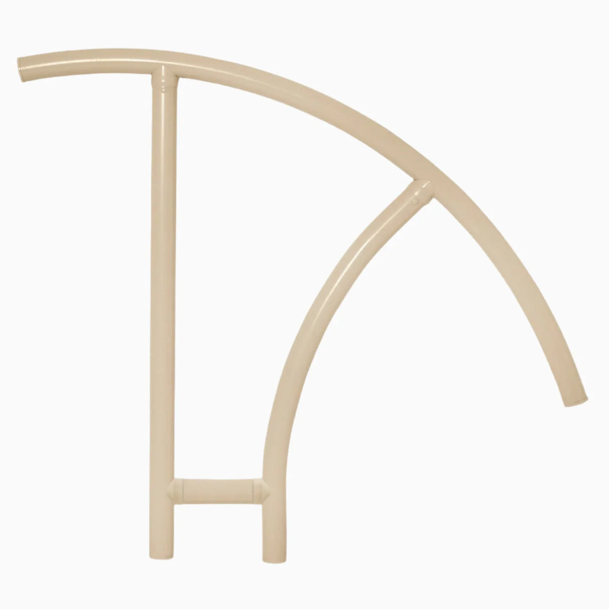 Cross-Braced Triton Series Return-to-Deck Hand Rail 30″ – Beige | CBTRTD-130-B