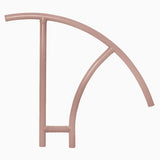 Cross-Braced Triton Series Return-to-Deck Hand Rail 30″ – Taupe | CBTRTD-130-T
