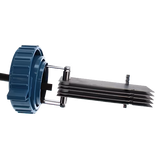 CMP PowerClean salt chlorine generator cell with blue threaded end cap and electrode assembly