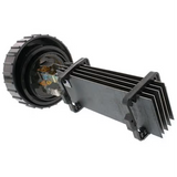 CMP PowerClean salt chlorine generator cell with stacked plates and threaded end cap