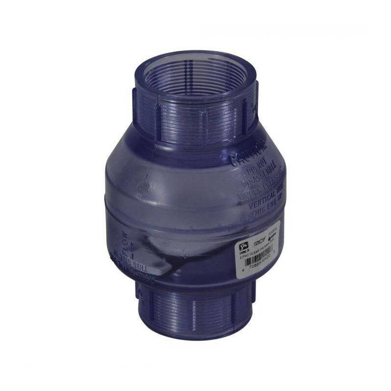 CMP HydroSeal 2" Clear Swing Check Valve | 25062-209-000