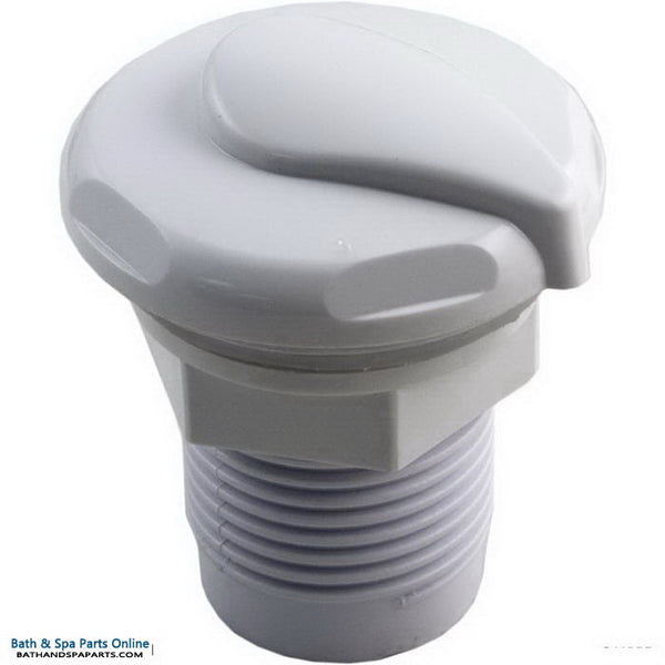 CMP In-Ground Spa Top Draw Air Control - White - 1" Socket | 25098-000-000