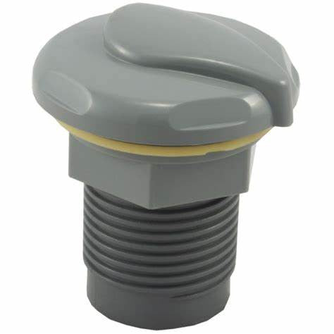 CMP In-Ground Spa Top Draw Air Control - Gray - 1" Socket | 25098-001-000