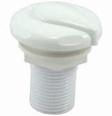 CMP Slim Gunite Spa Air Control 1/2" Socket - White | 25099-000-000