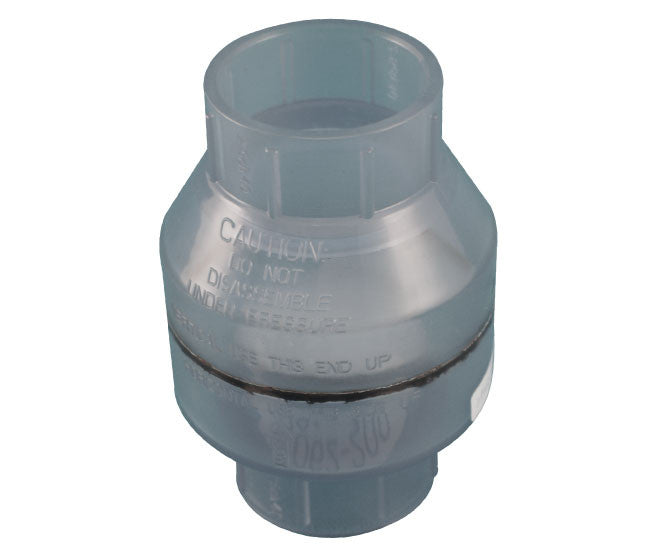 CMP HydroSeal 1-1/2" Clear Swing Check Valve | 25062-159-000