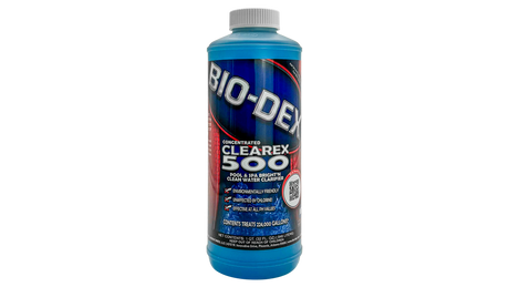 Bio-Dex Clearex 500, 1 quart (32 fl oz) bottle, front product view.