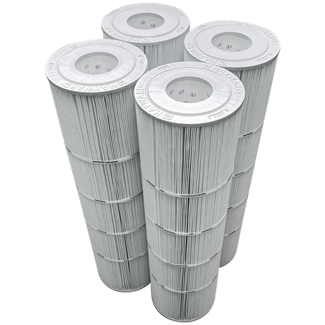 Four Hayward SwimClear replacement filter cartridges for 425 sq. ft. pool filter system