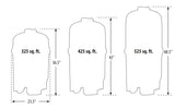 Waterway Crystal Water Cartridge Filter 525 Sq. Ft. | 570-0525-07