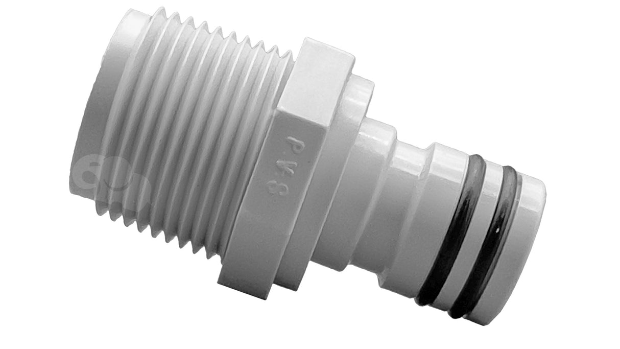 Polaris Quick Disconnect Plug, NPTM, Plastic, with 2 O-Rings | D23