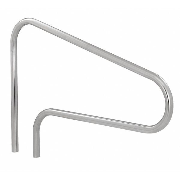 S.R. Smith 51" Deck Mounted Stair Rail .049 Wall Stainless Steel | DMS-100A