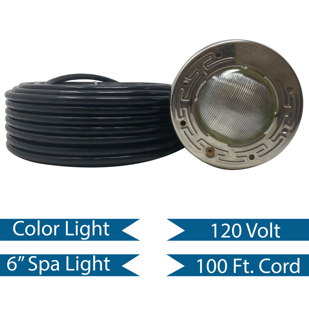 Pentair IntelliBrite 5G Color LED Spa Light 100' 120V | 640122