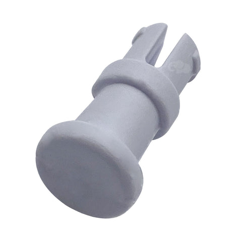 Gray snap-fit vacuum tube post replacement part for Pentair Kreepy Krauly Legend and Platinum cleaners