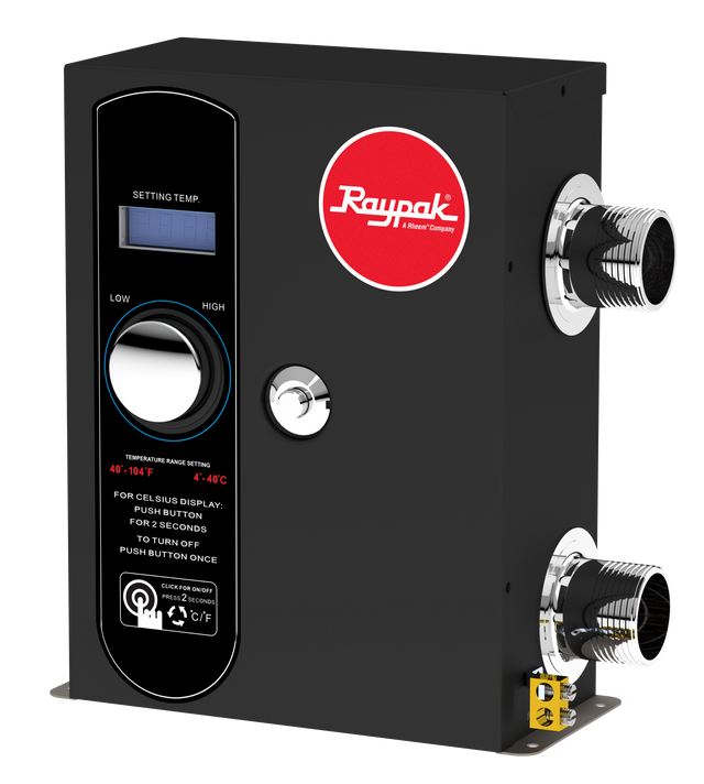 Raypak E3T 11kW Electric Titanium Pool & Spa Heater 240V | 100-10000663