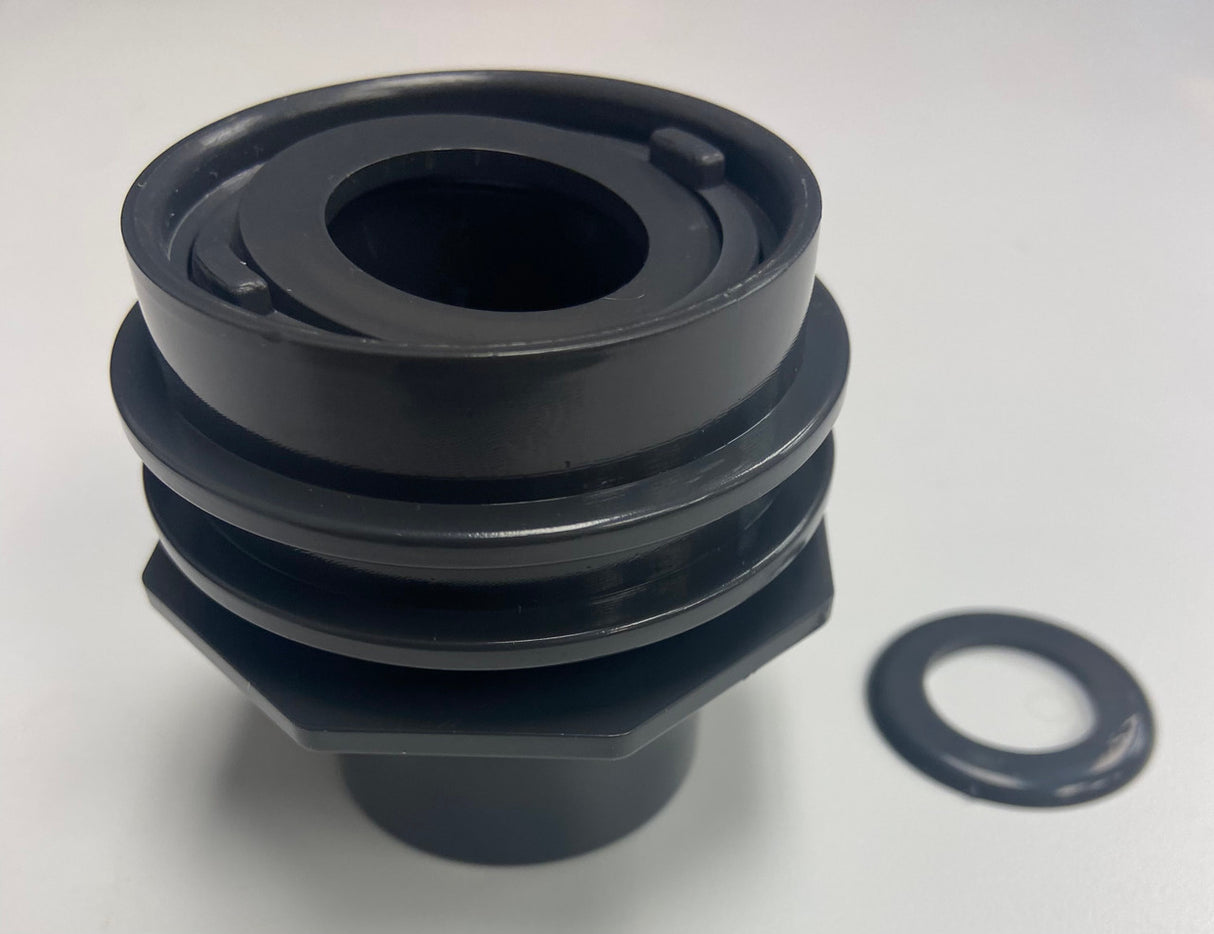 ARG Flush-Mount Return Fitting (Dark Gray) | Low-Profile Wall Return | FR00DG