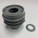 ARG Flush-Mount Return Fitting (Gray) | Low-Profile Wall Return | FR00GR