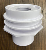 ARG Flush-Mount Return Fitting (White) | Low-Profile Wall Return | FR00WH