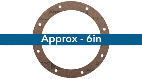 Purex Old Style Eastside 6 Hole Pot to Volute Gasket | G-15-BAGGED