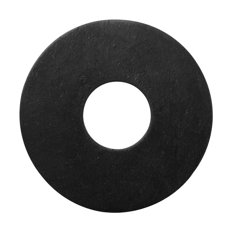 Black circular pump slinger washer with center hole for Hayward Super II pump, SPX0125F