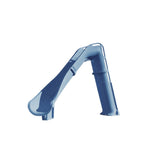 Global Pool Products Bad Axe X7 Left Turn Pool Slide – Blue Quartz | GLO-35-0387