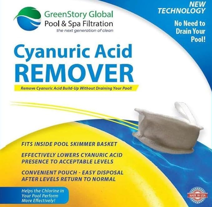GreenStory Global 1 Lb Cya Remover (Cyanuric Acid Remover) || GSG-CYA-1.0