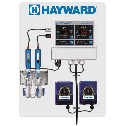 Hayward HCC 2000 Controller Package with Pre-mounted Chemical Pumps | W3HCC2000CP