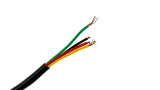 HammerTech Solutions Communication Cable 18/4 gauge - 25 Feet  - Black | HTS-COMCABLE