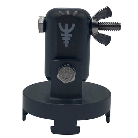 All-metal black Paramount PV3 tool with threaded screw and round base attachment
