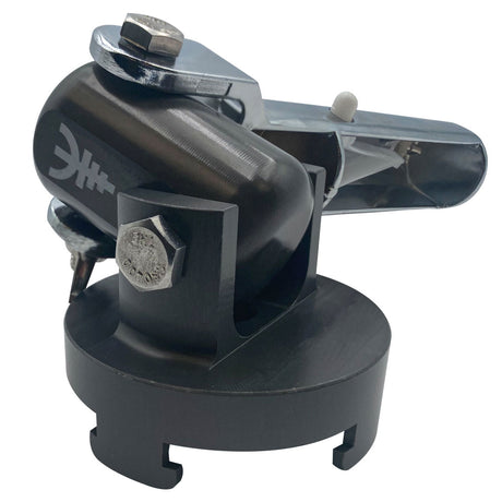 All-metal Paramount PV3 tool with black and silver clamp assembly on a white background