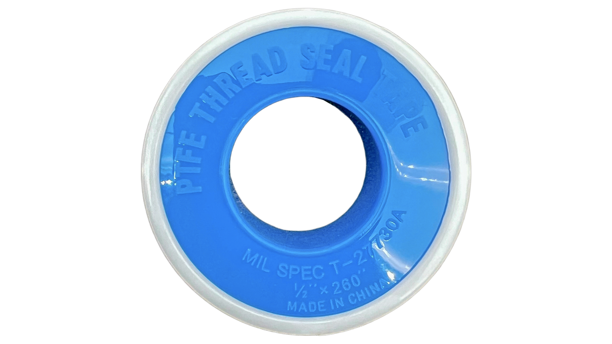PTFE Thread Seal Tape – 1/2" x 260" | HTST260-1/2