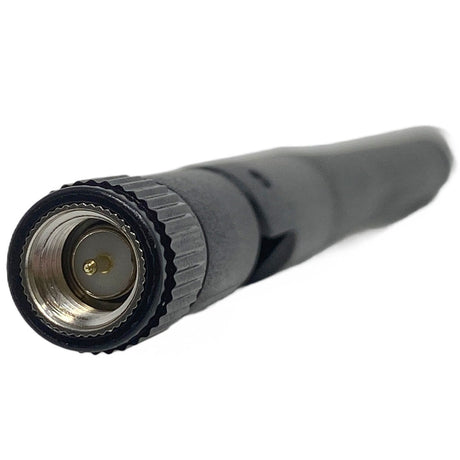 Black replacement antenna for Pentair IntelliFlo3/IntelliPro3 pump controller, threaded connector end visible