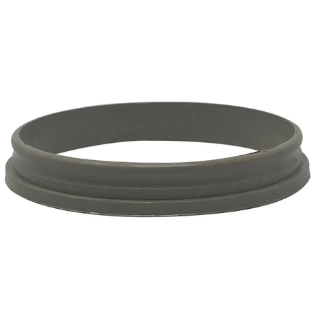 Gray circular pool cleaning head ring, no riser included