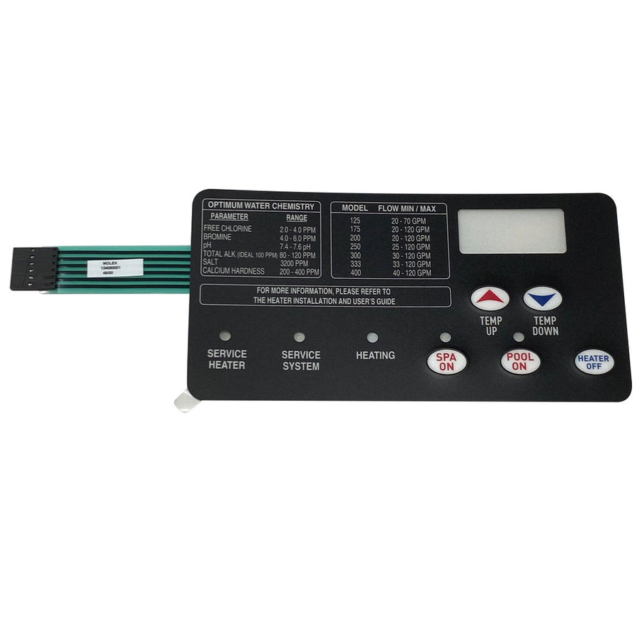 Mastertemp Display Pentair Mastertemp Membrane Pad Kit – ePoolSupply