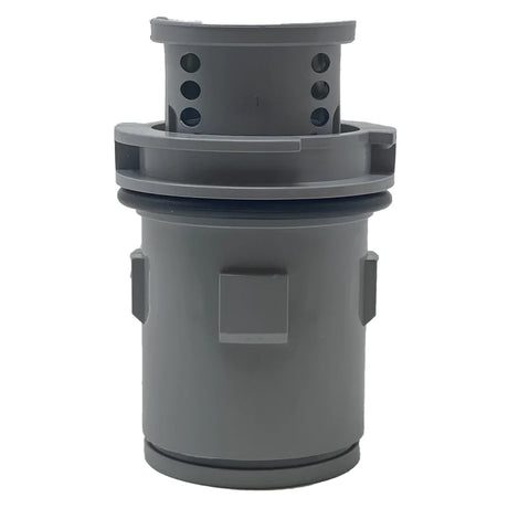 Dark gray Pentair in-floor pool cleaning head assembly without riser