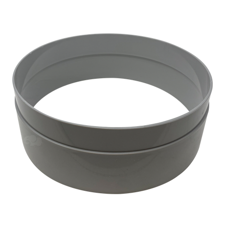 Gray cylindrical collar shown with QuikSkim Ultra 509302