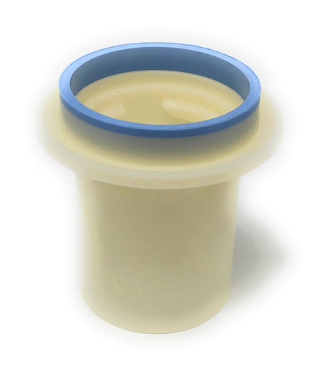 Blue-rimmed Pentair G4 in-floor pool cleaning nozzle insert