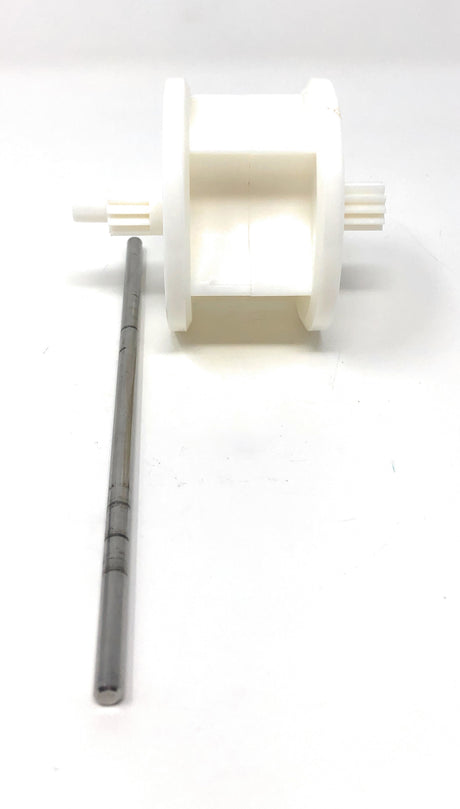 Pentair Kreepy Krauly Warrior/Rebel turbine kit with white plastic turbine and metal shaft