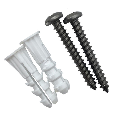 Mounting screws and plastic wall anchors for Jandy Variable Speed Pump user interface