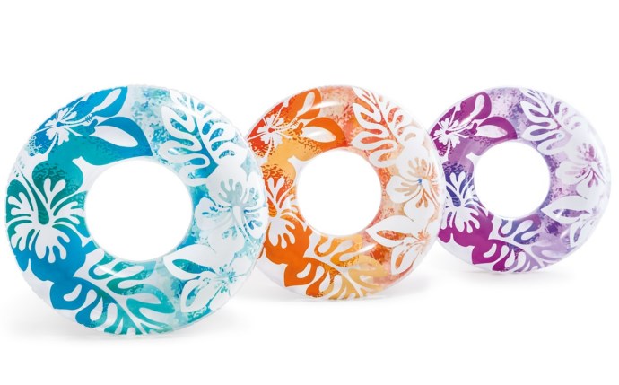 Intex Clear Tropical Swim Tubes – 36" Assorted | ITX-90-4090