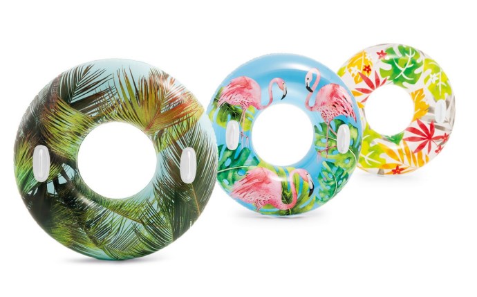 Intex Lush Tropical Swim Tubes Assorted 38" |  ITX-90-4345